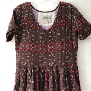 Ace & Jig Gallery Dress Brandy